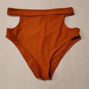 Matte collection brazillian bikini bottom medium